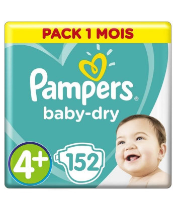 PAMPERS Baby Dry Taille 4...