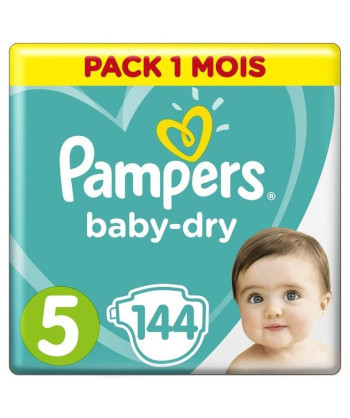PAMPERS Baby Dry Taille 5...