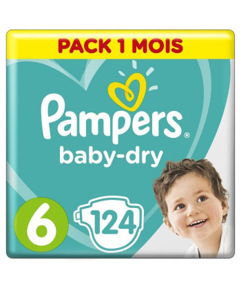 PAMPERS Baby Dry Taille 6...