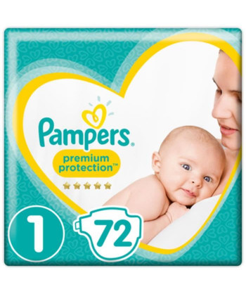 Pampers New Baby  Taille 1,...