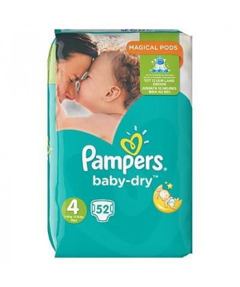 PAMPERS Baby Dry T4  816kg...