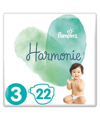 PAMPERS Harmonie Taille 3,...