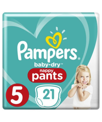 Pampers BabyDry Nappy Pants...